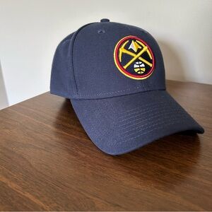 Denver Nuggets New Era Adjustable Hat Cap Navy NBA 9FORTY The League